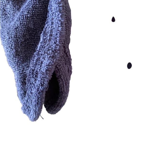 Ava & Viv Terry Cloth Shorts Women’s 2X Navy Blue w/ Pockets - Picture 8 of 10